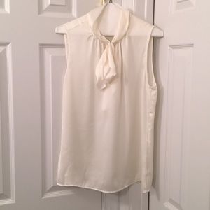 Sleeveless bowtie blouse from The Limited